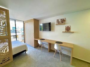 Apartaestudio - Hermosa vista