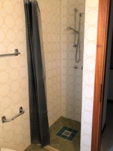 Peaceful villa with outdoor fireplace