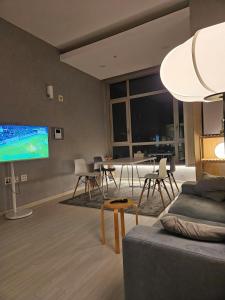 Sunset of Gangnam Station