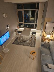 Sunset of Gangnam Station