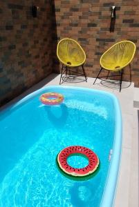Casa Amarela da Prainha de Mambucaba - Piscina aquecida