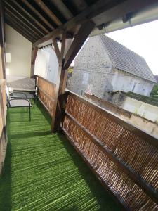 Le Perchoir de Linas, filet suspendu, appartement cosy