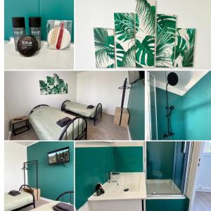 Dalikyda - Le 2 Feuilles - 2 Lits - wifi - cuisine