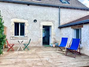 Maison avec grand jardin en centre ville