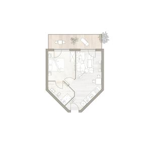 Binnendiek Resort Haus 2 Wohnung 8