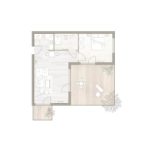 Binnendiek Resort Haus 2 Wohnung 14