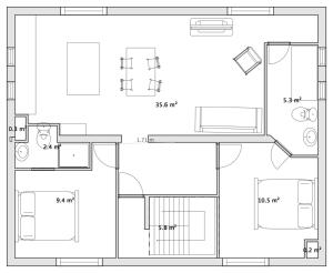 Recently renovated central Morzine apartment