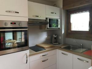 Studio 4 pers, skis aux pieds, lave-vaisselle, lave-linge, balcon - FR-1-572-299