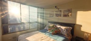 Moderno Departamento con hermosas vistas, piscina, estacionamiento, muy cerca del Metro Santa Isabel y Providencia