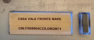 Casa Vale fronte mare