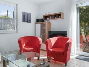 Windflüchter links mit Sauna