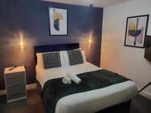 Affordable Serviced Apartment Perfect for Contractors in PE1 Short & Long Term Stays - Free WIFI - Free Parking - With Sofa Bed - Full Kitchen