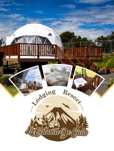 La cabaña de Ciela G glamping con jacuzzi y croquet