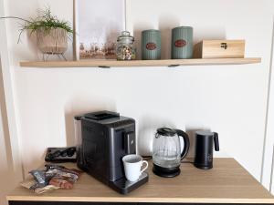 Studio Alte Mädchenschule, Sauna, 6 Personen, Hund, am Saurierpark, Boxsprinbetten, gratis Kaffee und Tee, Minibar