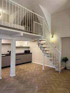Creative loft at Garda lake