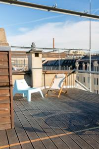 Cozy studio with Roof Terrace for 3