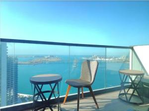 Sea view & Louvre museum view 1bk Apartment