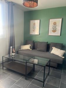 Charmant T2 refait à neuf 1chambre 1 canapé lit dans le bureau et 1 canapé lit dans le salon