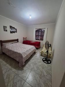 Linda casa com piscina pé na areia