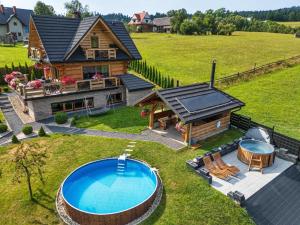 Villa in Nowy Targ with Mountain Views & Pool