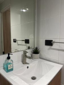 Estilo mariposa Central en distrito Icono