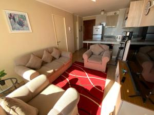 Arriendo 1 Departamento Diario Amoblado en Edificio Pleno Centro de Osorno Full Eléctrico y Estacionamiento Techado, Comodidad, Moderno y Seguridad