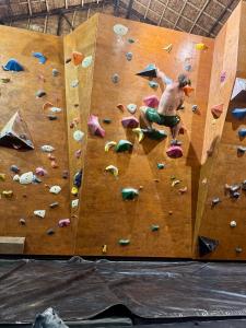 Blue monkey - Bouldering Guesthouse