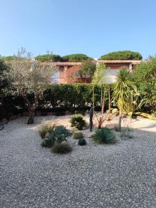 Le Palmier, jardin privatif, plage 200m, classé 3 étoiles, climatisé, wifi, garage, rénové