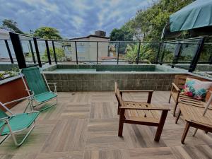 Apartamento Luxo com piscina privativa, um quarto, Mar de Campas #09