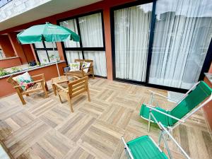Apartamento Luxo com piscina privativa, um quarto, Mar de Campas #09