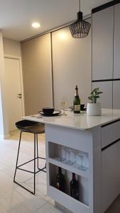 Apartamento con terraza privada