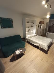 Studio bord de mer en résidence MERVILLE FRANCEVILLE PLAGE