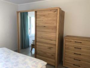 Ferienwohnung Waldesruh mit Kaminofen und Balkon