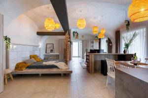 Moderní a útulné studio na statku z roku 1880