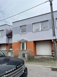 House with garden near centre