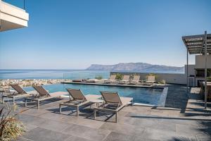 Villa Thealon I New luxury villa with sea view and private infinity pool