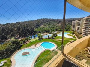 Depto para 5 con vista al mar, bosque y piscina