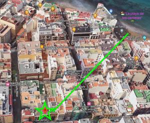 Upscale Las Canteras Beach Balcony