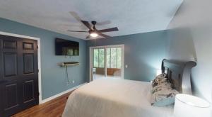 Serenity Over the Woods