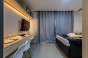 Belo Studio Vila Mariana | Wi-Fi + AC + Varanda