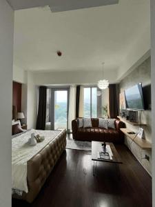 Carol Aeon Suite 1bedroom with City view Balcony Fully furnished