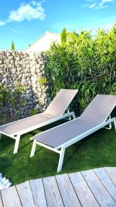 Villa raffinée, piscine, jardin, proche Cassis et Marseille