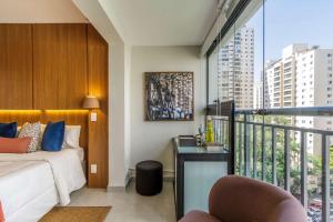 Studio Completo a 500m do Metro Campo Belo