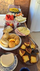 Chalés Pouso da Coruja - Vista para piscina