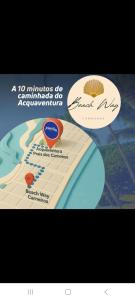 flat rooftop em praía de carneiros