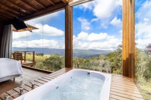 Cabana com Vista Serra em Anitápolis VST032