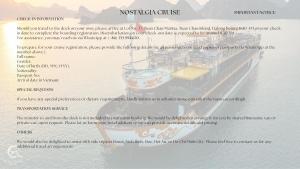 Nostalgia Halong Cruise