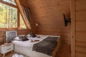 Chata pod Nosalem - Domek z jacuzzi z bala w Zakopanym