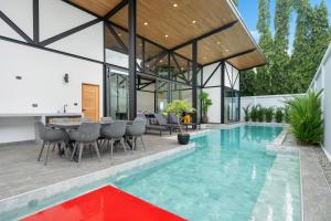 Stylish Eco Villa Sunset Garden 1E with Private Pool near Nai Harn Beach