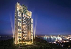 The vision condo - Sea view apartment balcony Pattaya Pratumnak beach